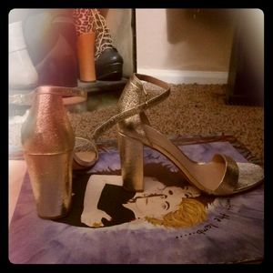 a new day Accessories - Golden Chunk heels a new day Accessories - Golden Chunk heels